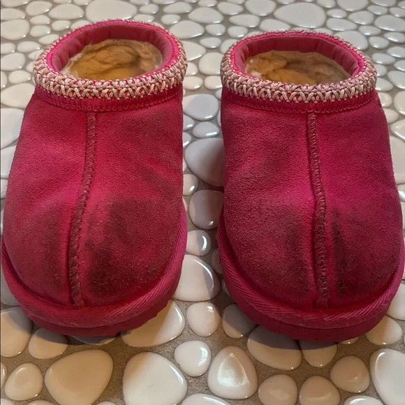 UGG Tasman II Slipper Toddler Little Kid Rock Rose Sz 11 - Picture 7 of 13